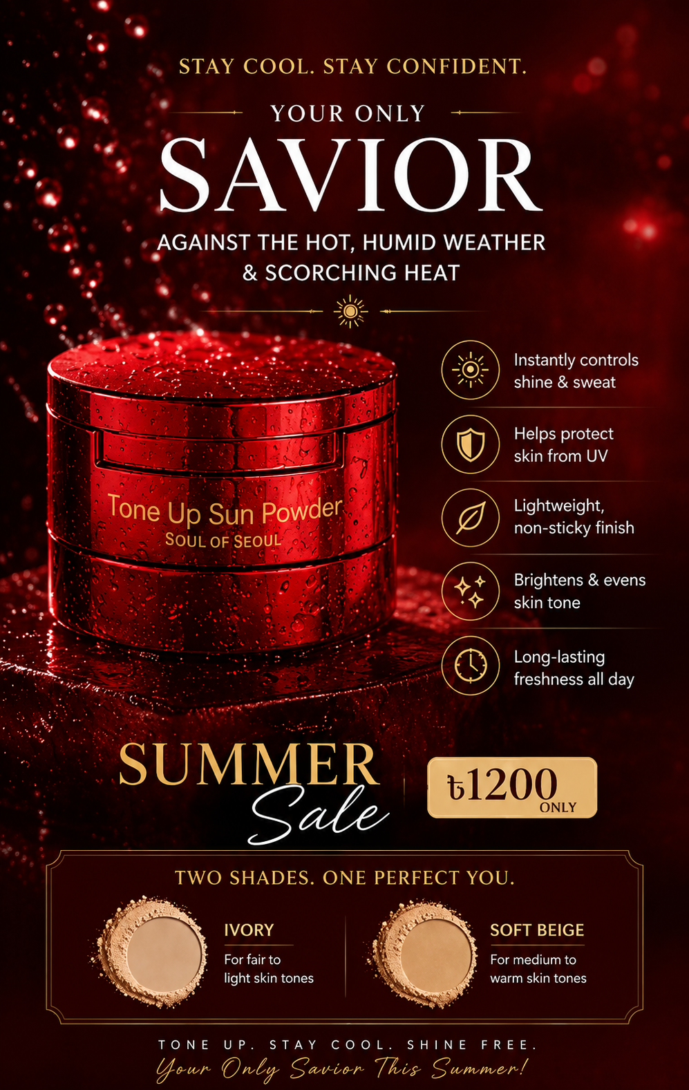 Soul of Seoul - Tone Up Sun Powder - ( Upgrade Version) - Image 10